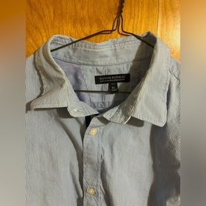 Banana Republic soft wash tailored slim fit tall XL button down